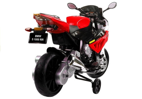 Elektrisk barnmotorcykel BMW S1000RR 12V 7Ah LED fjärrkontroll
