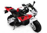 Elektrisk barnmotorcykel BMW S1000RR 12V 7Ah LED fjärrkontroll