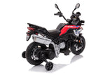 Elektrisk barnmotorcykel röd med batteridrift JT5002A