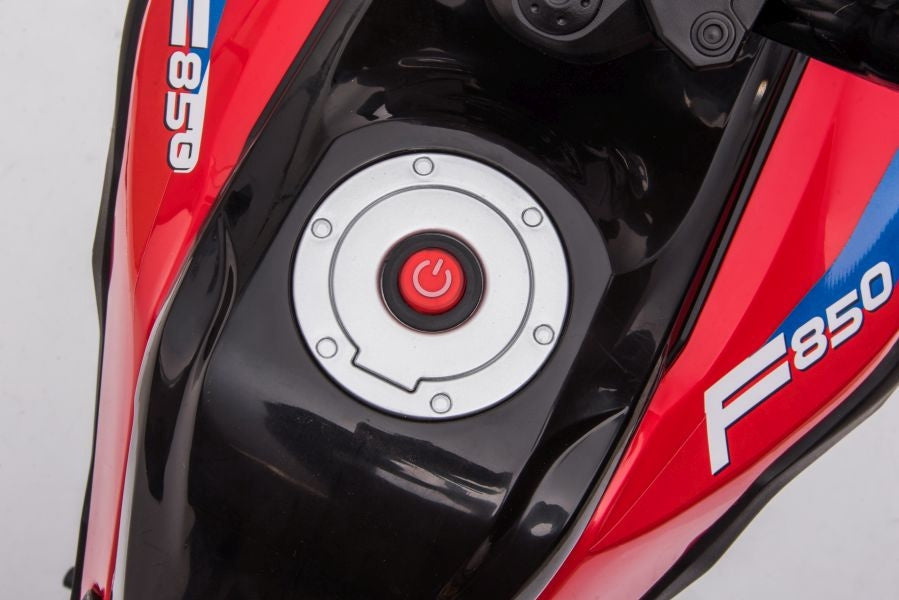 Elektrisk barnmotorcykel röd med batteridrift JT5002A