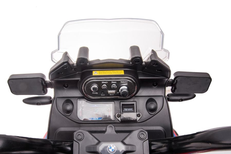 Elektrisk barnmotorcykel röd med batteridrift JT5002A