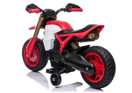Elektrisk barnmotorcykel ride-on TR1909 röd 6V 45W max 30 kg