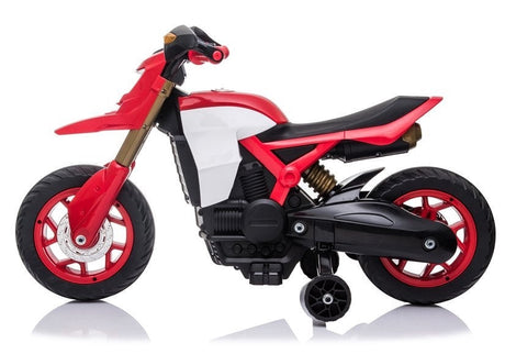 Elektrisk barnmotorcykel ride-on TR1909 röd 6V 45W max 30 kg