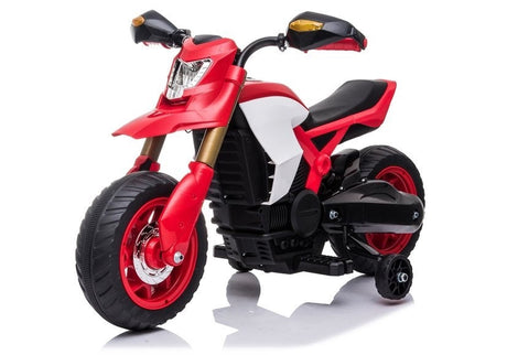Elektrisk barnmotorcykel ride-on TR1909 röd 6V 45W max 30 kg