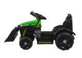 Elektrisk barntraktor grön 6V 45W med fjärrkontroll 2.4G MP3