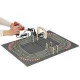 Elektrisk bilbana med 2 bilar (polis & racer) och 2 handkontroller