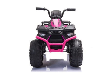 Elektrisk fyrhjuling för barn JC333 rosa 2x200W 3-8 km/h fjärrkontroll