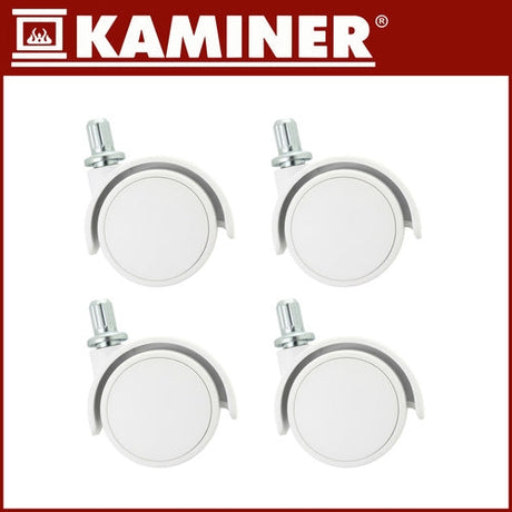 Elektrisk glasradiator 2500W WiFi Smart Life IP24 vit 85x41 cm
