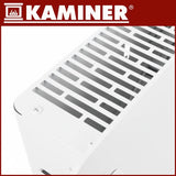 Elektrisk glasradiator 2500W WiFi Smart Life IP24 vit 85x41 cm