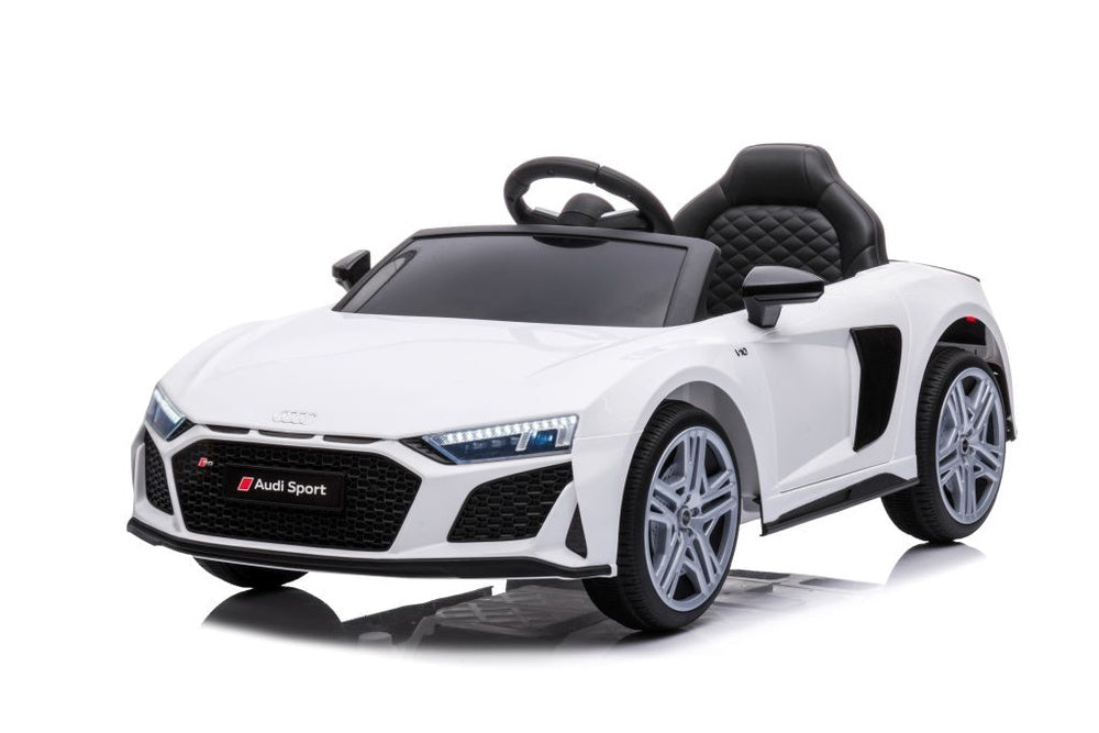 Elektrisk åkbil Audi R8 12V 2x45W med fjärrkontroll, USB/Bluetooth