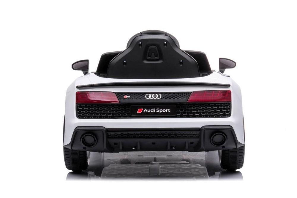 Elektrisk åkbil Audi R8 12V 2x45W med fjärrkontroll, USB/Bluetooth