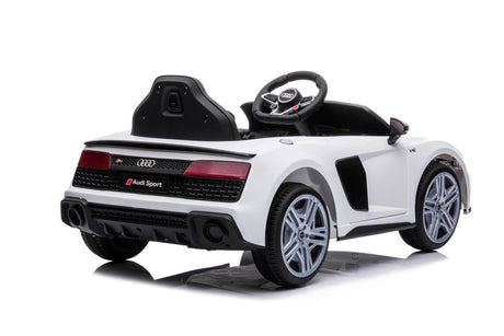 Elektrisk åkbil Audi R8 12V 2x45W med fjärrkontroll, USB/Bluetooth