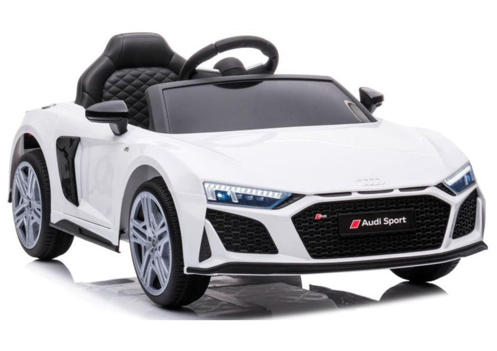 Elektrisk åkbil Audi R8 12V 2x45W med fjärrkontroll, USB/Bluetooth