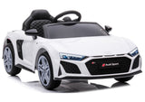 Elektrisk åkbil Audi R8 12V 2x45W med fjärrkontroll, USB/Bluetooth