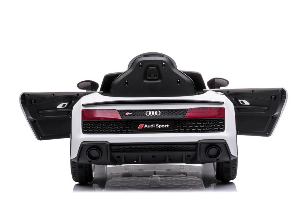 Elektrisk åkbil Audi R8 12V 2x45W med fjärrkontroll, USB/Bluetooth