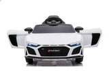 Elektrisk åkbil Audi R8 12V 2x45W med fjärrkontroll, USB/Bluetooth