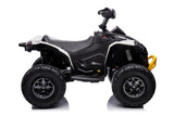 Elektrisk åkbil CAN-AM Renegade vit 12V 4x45W med fjärrkontroll