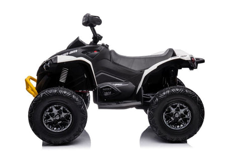 Elektrisk åkbil CAN-AM Renegade vit 12V 4x45W med fjärrkontroll