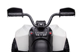 Elektrisk åkbil CAN-AM Renegade vit 12V 4x45W med fjärrkontroll