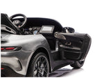 Elektrisk åkbil Mercedes GT63 AMG 24V batteri grå