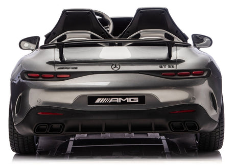 Elektrisk åkbil Mercedes GT63 AMG 24V batteri grå
