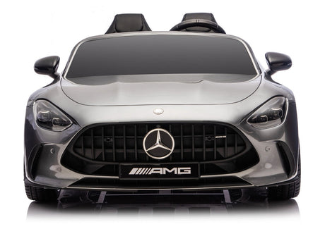 Elektrisk åkbil Mercedes GT63 AMG 24V batteri grå