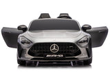 Elektrisk åkbil Mercedes GT63 AMG 24V batteri grå