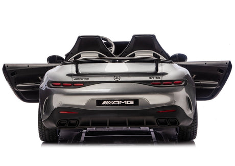 Elektrisk åkbil Mercedes GT63 AMG 24V batteri grå