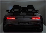 Elektrisk åkbil Mercedes GT63 AMG 24V batteri grå
