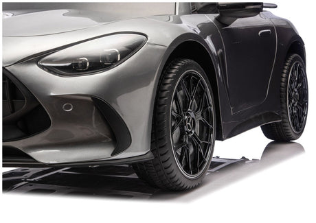 Elektrisk åkbil Mercedes GT63 AMG 24V batteri grå