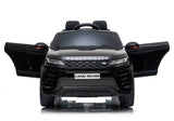 Elektrisk åkbil Range Rover Evoque svart 12V med fjärrkontroll