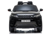 Elektrisk åkbil Range Rover Evoque svart 12V med fjärrkontroll