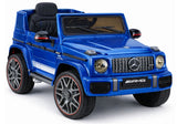 Elektrisk åkbil för barn Mercedes AMG G 63 blå