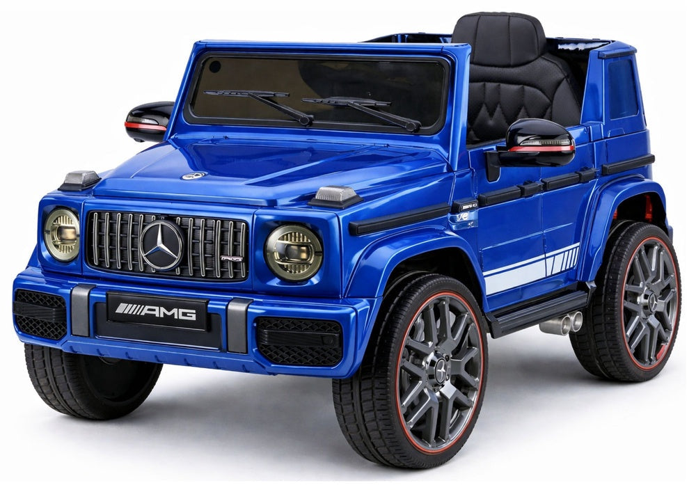 Elektrisk åkbil för barn Mercedes AMG G 63 blå