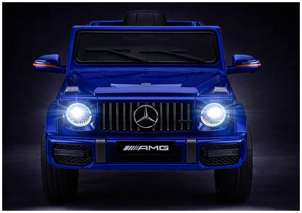 Elektrisk åkbil för barn Mercedes AMG G 63 blå