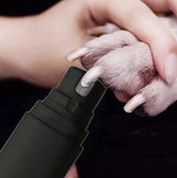 Elektrisk kloslip för husdjur USB-laddning 2 skydd + sax hund katt