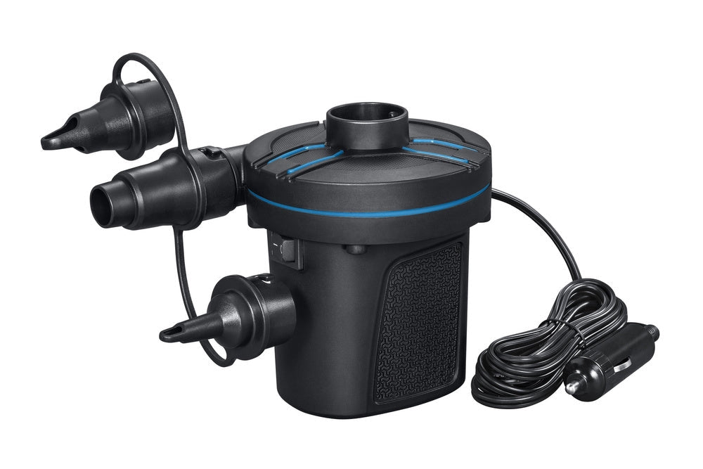 Elektrisk luftpump 12V 96W 680 l/min för madrass och strandboll
