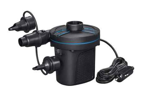 Elektrisk luftpump 12V 96W 680 l/min för madrass och strandboll