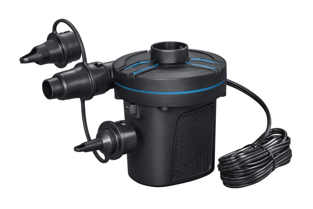 Elektrisk luftpump 12V 96W 680 l/min för madrass och strandboll