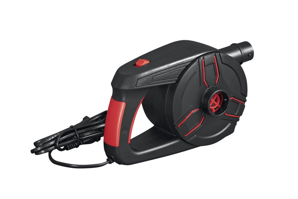 Elektrisk luftpump 220–240V 1100 l/min med munstycken för madrass/pool