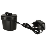 Elektrisk luftpump för luftmadrass 12V/230V med munstycken