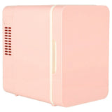 Elektrisk mini kylbox 4L kyl/värme 12V/230V portabel rosa