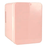 Elektrisk mini kylbox 4L kyl/värme 12V/230V portabel rosa