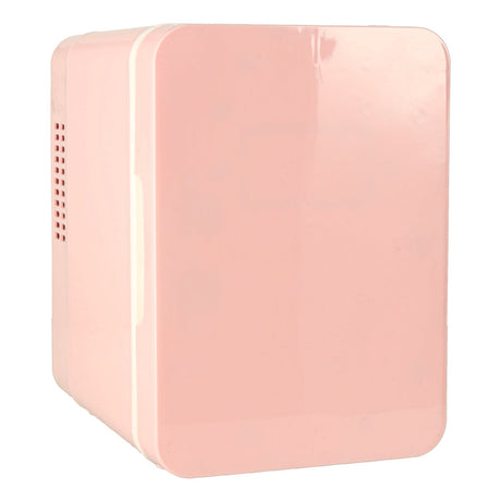Elektrisk mini kylbox 4L kyl/värme 12V/230V portabel rosa