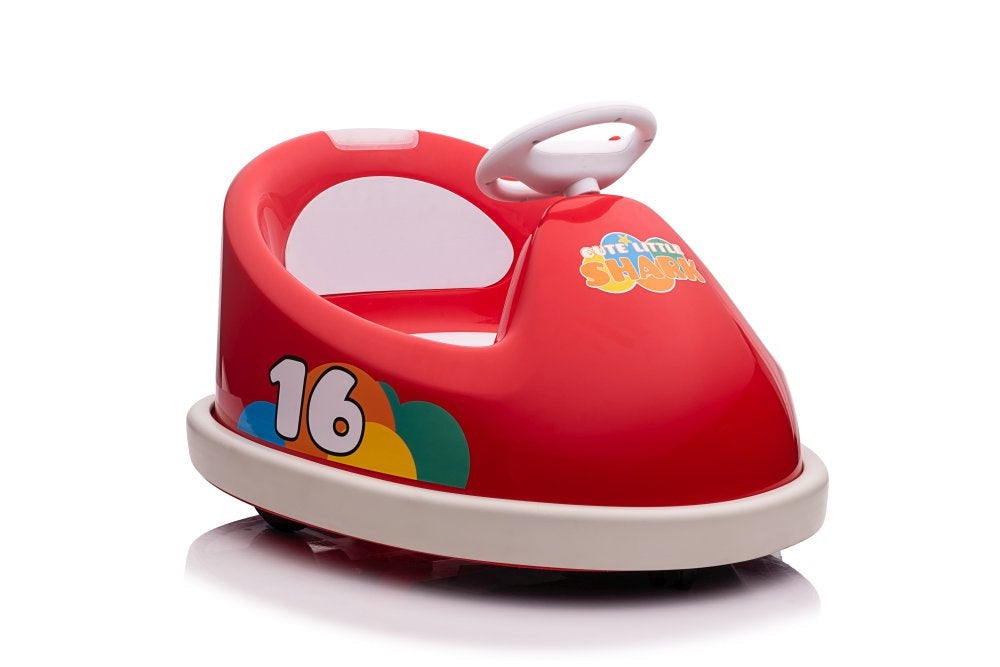 Elektrisk ride-on bil för barn röd