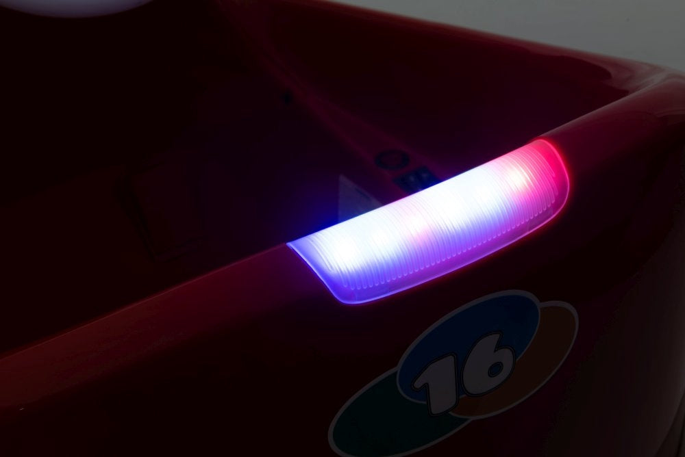 Elektrisk ride-on bil för barn röd