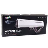 Elektrisk vattenpistol 12 m räckvidd 400 ml tank med batteri