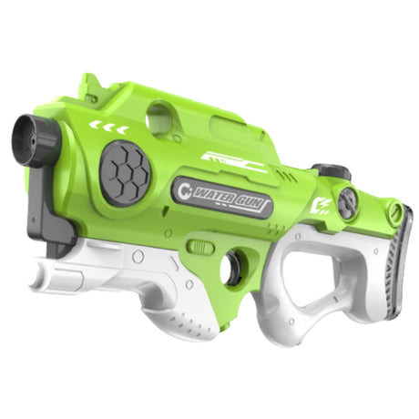 Elektrisk vattenpistol 50 cm grön, 10 m räckvidd, inkl. 7,4V batteri