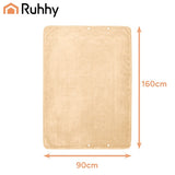 Elektrisk värmefilt 160x90 cm USB-A 3 värmelägen beige