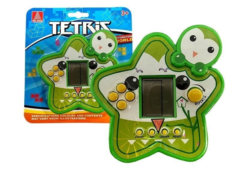 Elektroniskt Tetris-spel Tetris Star handhållet för barn och vuxna